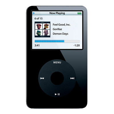 Ipod Video Player on Apple Ma146ll A Ipod Black Video Mp3 Player     The Perfect Companion