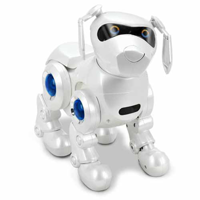 Teksta V2 White Puppy Robot