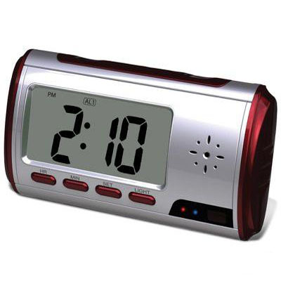 Alarm Clock Surveillance Camera