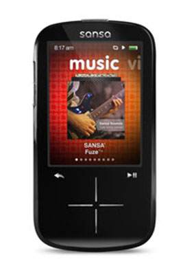 Sansa Fuze+ 16 GB MP3 Player 2