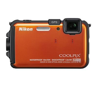 Nikon COOLPIX AW100 16 MP CMOS Waterproof Digital Camera