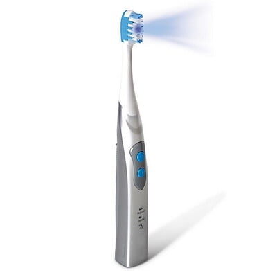 The Blue Light Whitening Toothbrush