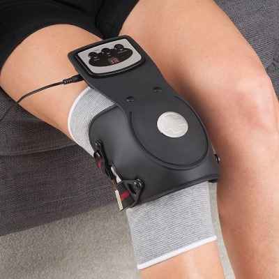 The Heated Massaging Knee Pain Reliever