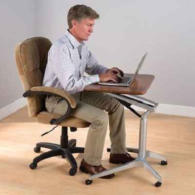 The Sitting Or Standing Mobile Workstation