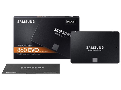 Samsung 860 EVO 500GB 2.5 Inch SATA III Internal SSD 1