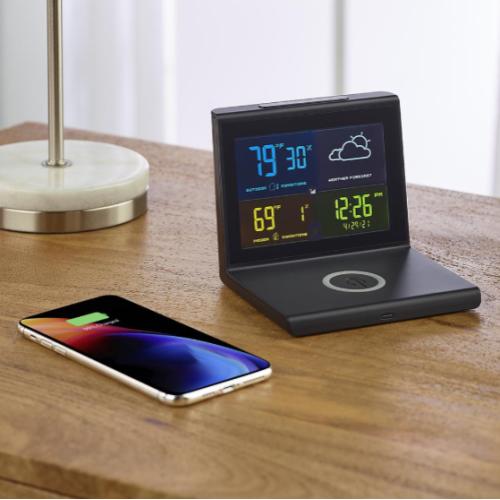Wireless Charging Weather Station 2