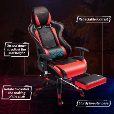 X-VOLSPORT-Massage-Gaming-Chair